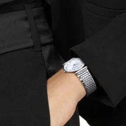 New Orologio Longines La Grande Classique Acciaio Diamanti Madreperla Quarzo 34 mm Donna Orologi Longines Donna