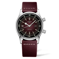 Best Orologio Longines Legend Diver Automatico Acciaio Bordeaux 36 mm Donna Orologi Longines Donna | Orologi Longines Uomo