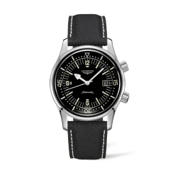 Discount Orologio Longines Legend Diver Nero Automatico 42 mm Uomo Orologi Longines Uomo