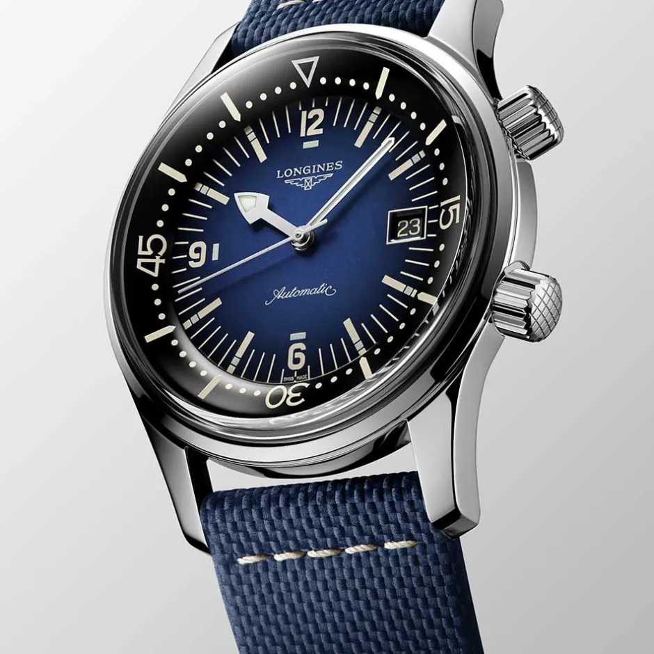 Clearance Orologio Longines Legend Diver Blu Automatico 42 mm Uomo Orologi Longines Uomo