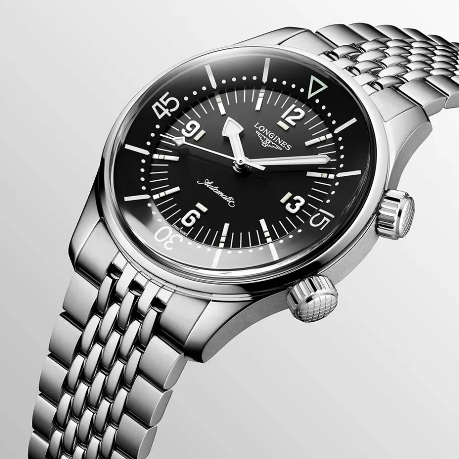 Best Orologio Longines Legend Diver Nero Automatico 39 mm Donna Orologi Longines Uomo | Orologi Longines Donna