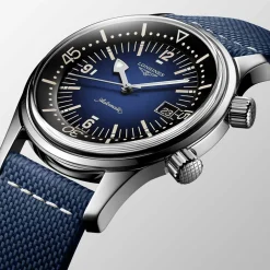 Clearance Orologio Longines Legend Diver Blu Automatico 42 mm Uomo Orologi Longines Uomo