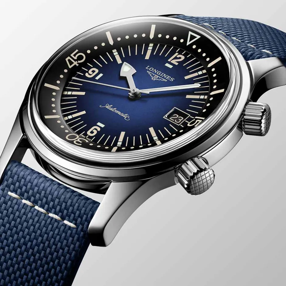 Clearance Orologio Longines Legend Diver Blu Automatico 42 mm Uomo Orologi Longines Uomo