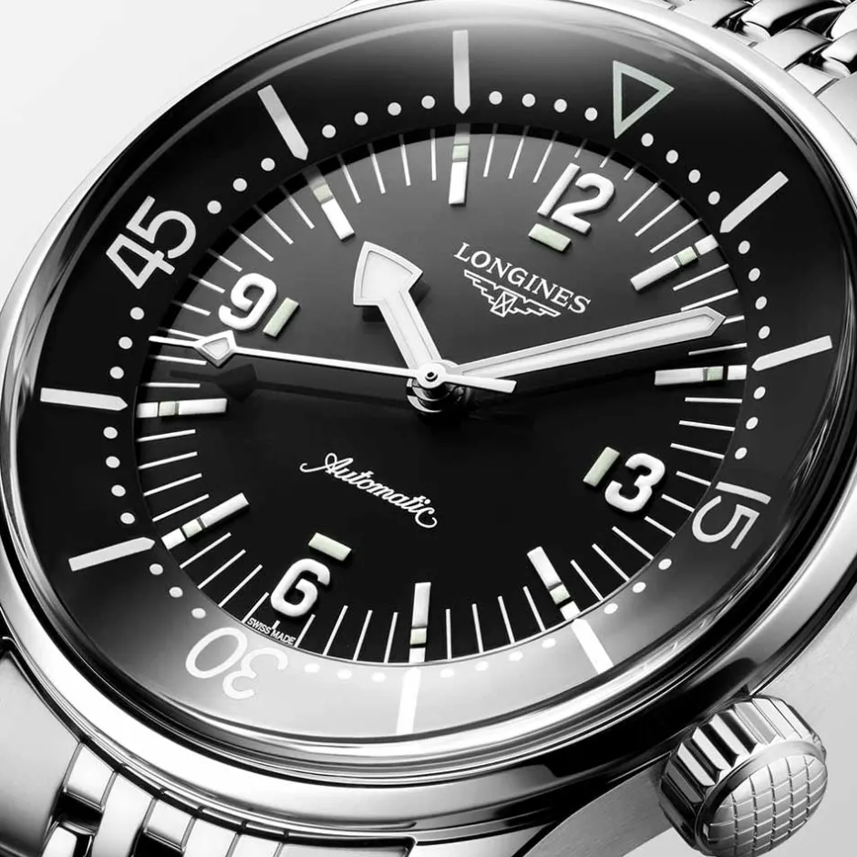 Best Orologio Longines Legend Diver Nero Automatico 39 mm Donna Orologi Longines Uomo | Orologi Longines Donna