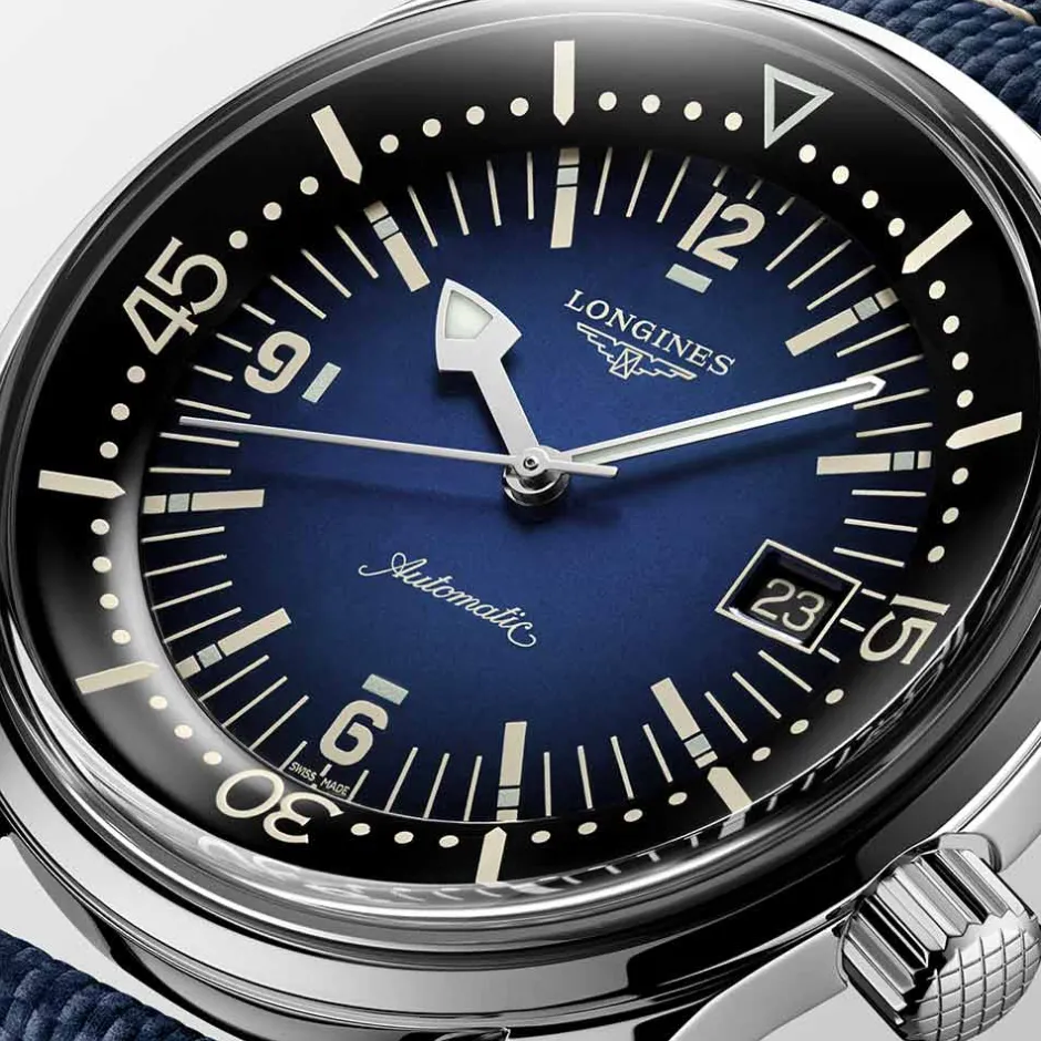 Clearance Orologio Longines Legend Diver Blu Automatico 42 mm Uomo Orologi Longines Uomo