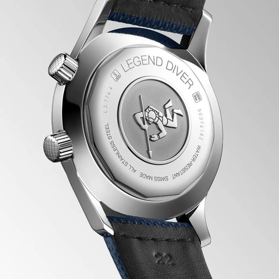 Clearance Orologio Longines Legend Diver Blu Automatico 42 mm Uomo Orologi Longines Uomo