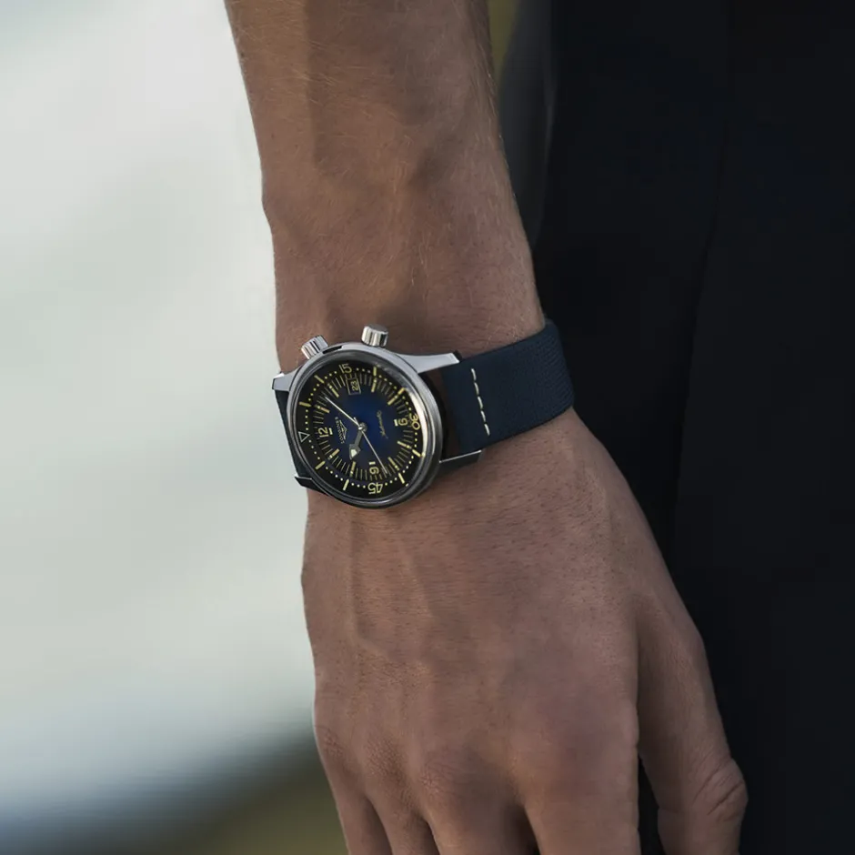 Clearance Orologio Longines Legend Diver Blu Automatico 42 mm Uomo Orologi Longines Uomo