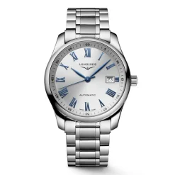 Hot Orologio Longines Master collection Automatico Acciaio Argento Azzurro 40 mm Uomo Orologi Longines Uomo