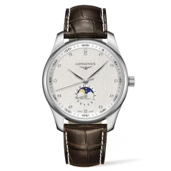 Sale Orologio Longines Master Collection Automatico Argento Grains d’Orge 42 mm Uomo Orologi Longines Uomo