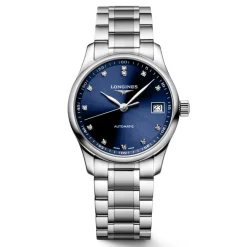 Sale Orologio Longines Master Collection Automatico Acciaio Blu 34mm Donna Orologi Longines Donna