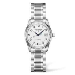 Online Orologio Longines Master Collection Automatico Acciaio Argento 29 mm Donna Orologi Longines Donna