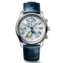 Outlet Orologio Longines Master Collection Chrono Bianco 40 mm Uomo Orologi Longines Uomo