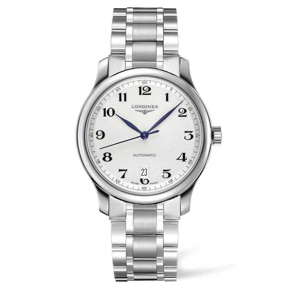 Online Orologio Longines Master Collection Automatico Acciaio Argento 38,5 mm Uomo Orologi Longines Uomo