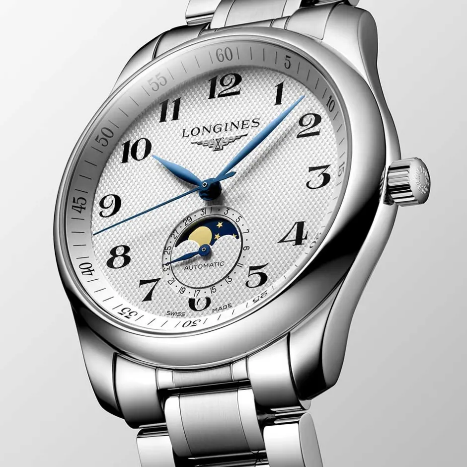 Discount Orologio Longines Master Collection Automatico Acciaio Argento 40 mm Uomo Orologi Longines Uomo
