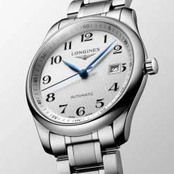 Best Orologio Longines Master Collection Acciaio Automatico Bianco 40 mm Uomo Orologi Longines Uomo