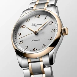 Clearance Orologio Longines Master Collection Acciaio e Oro Rosa 34 mm Donna Orologi Longines Donna