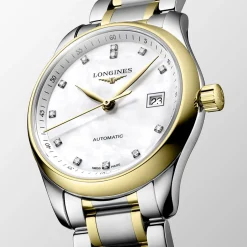 Discount Orologio Longines Master Collection Madreperla Acciaio Dorato 29 mm Donna Orologi Longines Donna