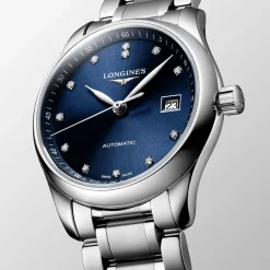 Clearance Orologio Longines Master Collection Automatico Acciaio Blu 29 mm Donna Orologi Longines Donna