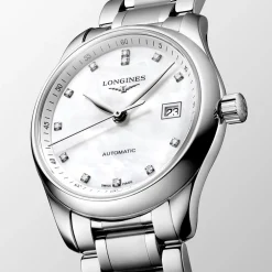 Hot Orologio Longines Master Collection Automatico Acciaio Madreperla 29 mm Donna Orologi Longines Donna