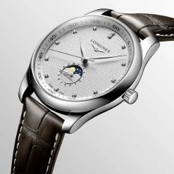 Sale Orologio Longines Master Collection Automatico Argento Grains d’Orge 42 mm Uomo Orologi Longines Uomo