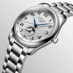 Discount Orologio Longines Master Collection Automatico Acciaio Argento 40 mm Uomo Orologi Longines Uomo