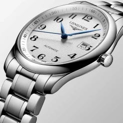 Best Orologio Longines Master Collection Acciaio Automatico Bianco 40 mm Uomo Orologi Longines Uomo