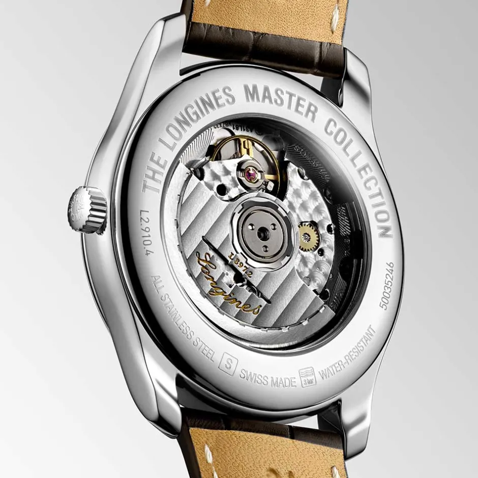 Clearance Orologio Longines Master Collection Annual Calendar Automatico Bianco 40 mm Uomo Orologi Longines Uomo
