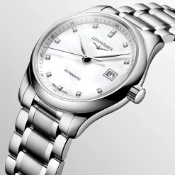 Hot Orologio Longines Master Collection Automatico Acciaio Madreperla 29 mm Donna Orologi Longines Donna