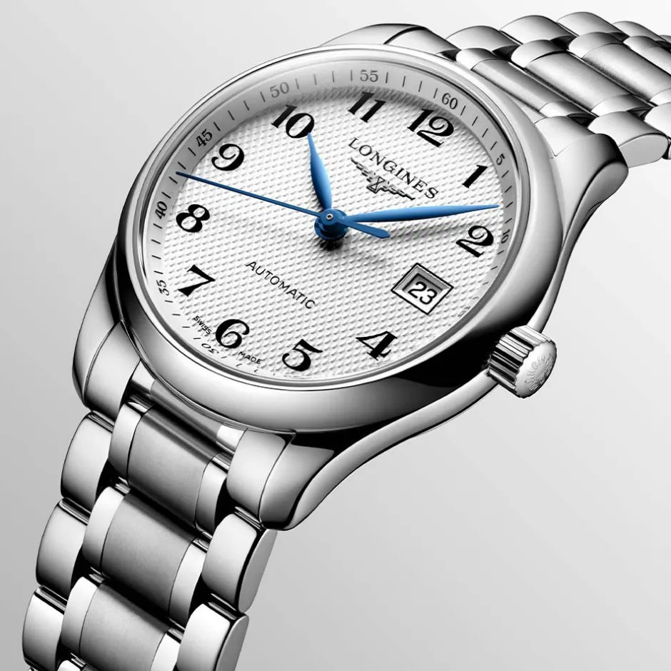 Online Orologio Longines Master Collection Automatico Acciaio Argento 29 mm Donna Orologi Longines Donna