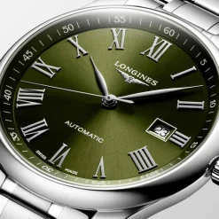 Sale Orologio Longines Master Collection Automatico Acciaio Verde 42 mm Uomo Orologi Longines Uomo