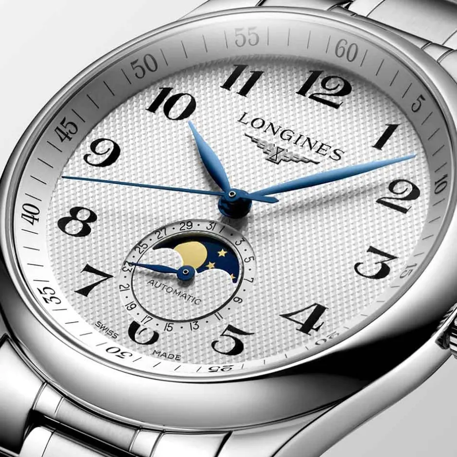 Discount Orologio Longines Master Collection Automatico Acciaio Argento 40 mm Uomo Orologi Longines Uomo
