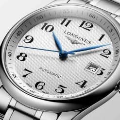Best Orologio Longines Master Collection Acciaio Automatico Bianco 40 mm Uomo Orologi Longines Uomo