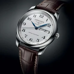 Clearance Orologio Longines Master Collection Annual Calendar Automatico Bianco 40 mm Uomo Orologi Longines Uomo