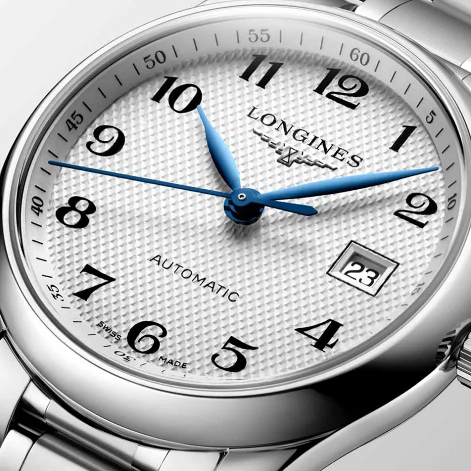 Online Orologio Longines Master Collection Automatico Acciaio Argento 29 mm Donna Orologi Longines Donna