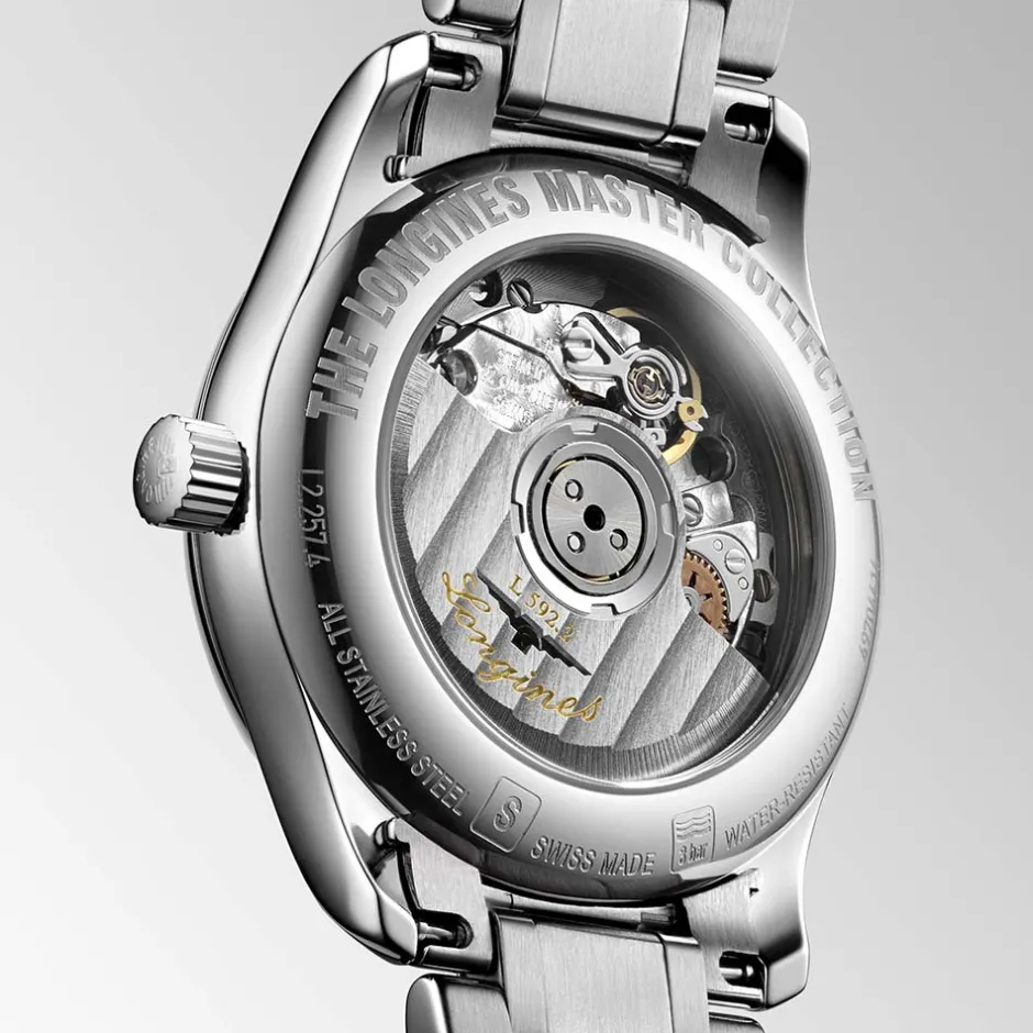 Online Orologio Longines Master Collection Automatico Acciaio Argento 29 mm Donna Orologi Longines Donna
