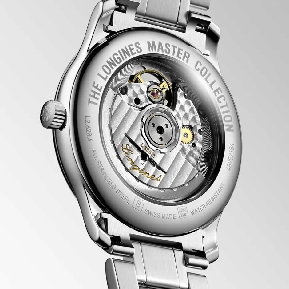 Online Orologio Longines Master Collection Automatico Acciaio Argento 38,5 mm Uomo Orologi Longines Uomo