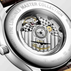 Sale Orologio Longines Master Collection Automatico Argento Grains d’Orge 42 mm Uomo Orologi Longines Uomo