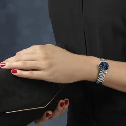 Clearance Orologio Longines Master Collection Automatico Acciaio Blu 29 mm Donna Orologi Longines Donna