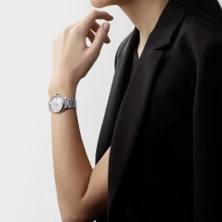 New Orologio Longines Master Collection Acciaio Madreperla e Diamanti 34 mm Donna Orologi Longines Donna