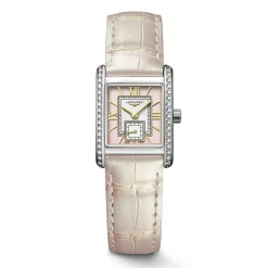 Sale Orologio Longines Mini Dolcevita Quartz Rosa con Diamanti 21,5 x 29 mm Donna Orologi Longines Donna