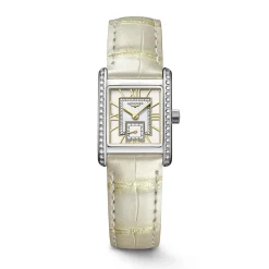 Clearance Orologio Longines Mini Dolcevita Quartz Avorio con Diamanti 21,5 x 29 mm Donna Orologi Longines Donna