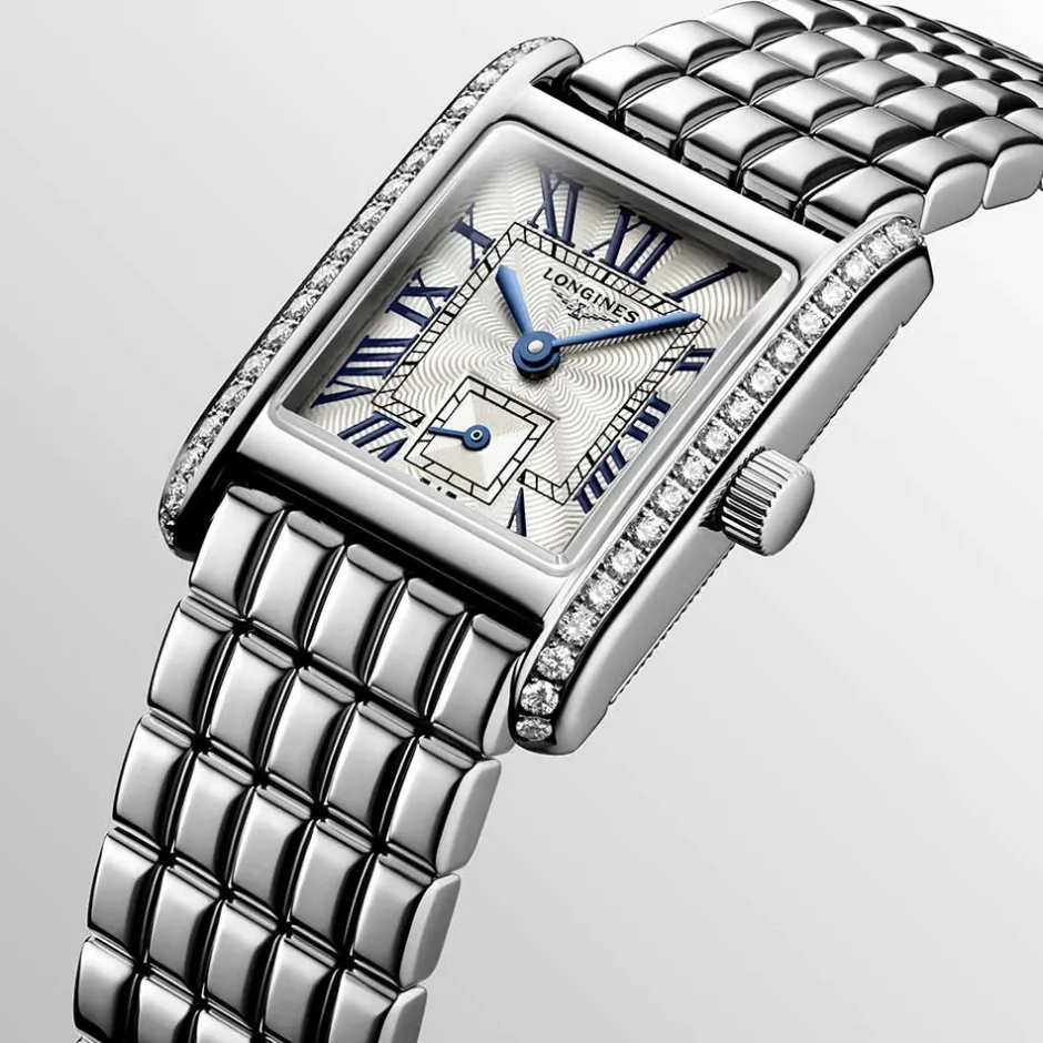 Hot Orologio Longines Mini Dolcevita Quartz con Diamanti 21,5 x 29 mm Donna Orologi Longines Donna | Outlet Orologi
