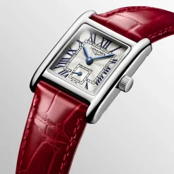 Sale Orologio Longines Mini Dolcevita Quartz Rosso 21,5 x 29 mm Donna Orologi Longines Donna