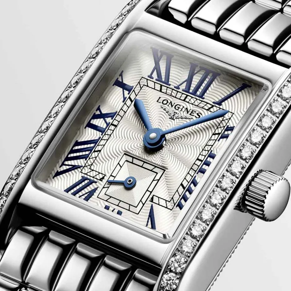 Hot Orologio Longines Mini Dolcevita Quartz con Diamanti 21,5 x 29 mm Donna Orologi Longines Donna | Outlet Orologi