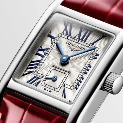 Sale Orologio Longines Mini Dolcevita Quartz Rosso 21,5 x 29 mm Donna Orologi Longines Donna