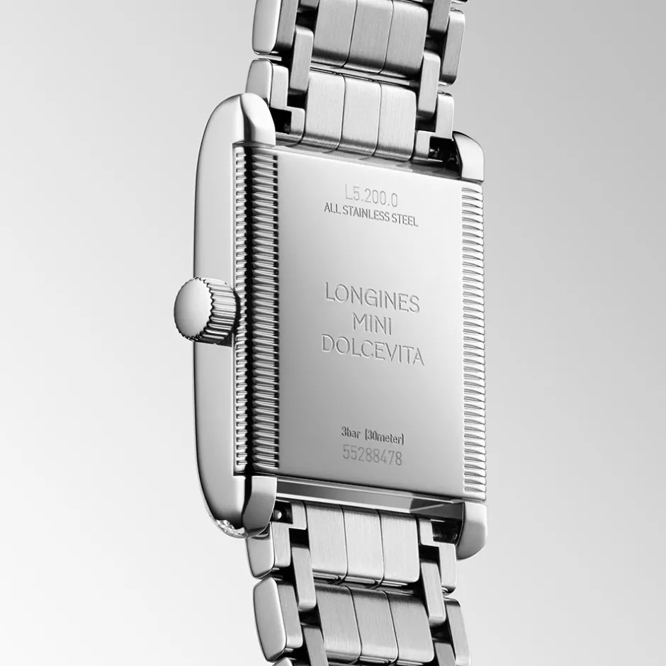 Hot Orologio Longines Mini Dolcevita Quartz con Diamanti 21,5 x 29 mm Donna Orologi Longines Donna | Outlet Orologi