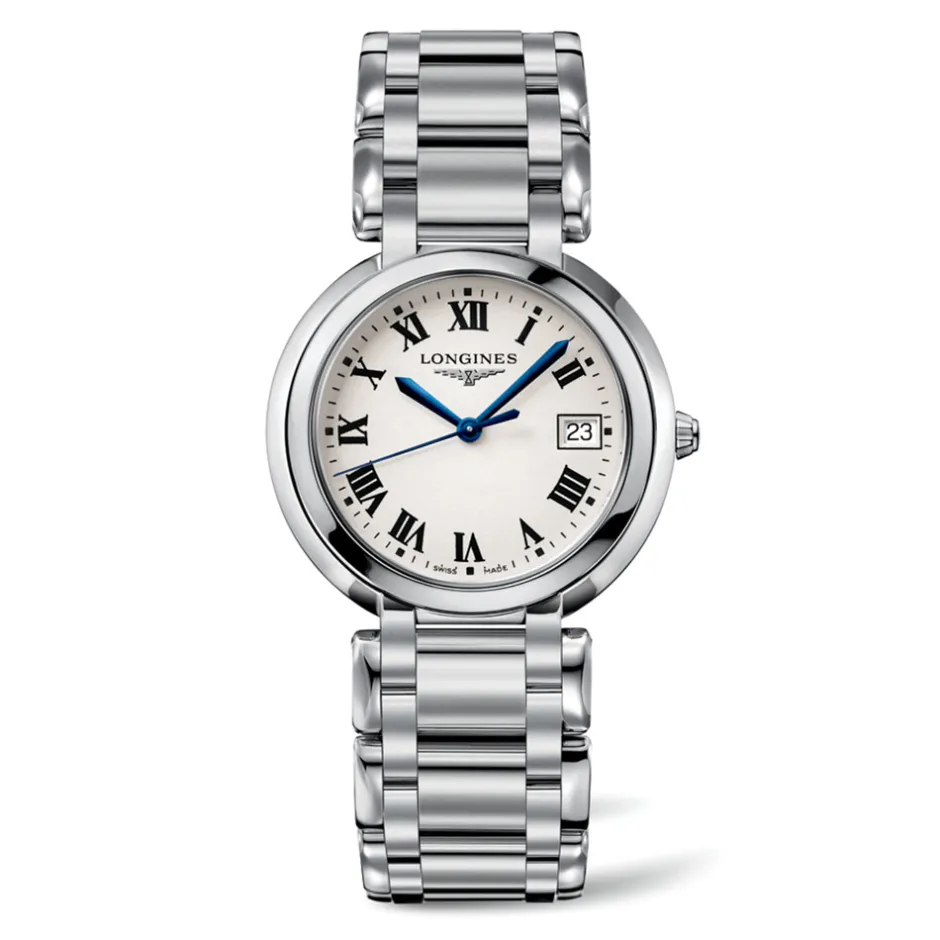 Best Orologio Longines Primaluna Quarzo Acciaio Argento 34 mm Donna Orologi Longines Donna