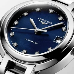 Best Orologio Longines Primaluna Automatico Acciaio Madreperla Blu 25,5 mm Donna Orologi Longines Donna