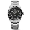 Sale Orologio Longines Spirit Zulu Time Nero Acciaio 39 mm Uomo Orologi Longines Uomo