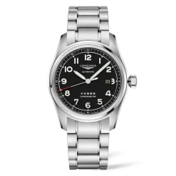 Outlet Orologio Longines Spirit Prestige Edition Acciaio Nero 42 mm Uomo Orologi Longines Uomo